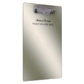 Speciaal zilver roestvrij staal klembord (Rechts)