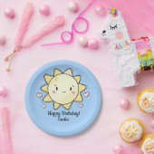 Speciaal zonnescherm voor een fijne dag Bord (Feest)