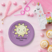 Speciaal zonnescherm voor een fijne dag Bord (Feest)