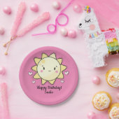 Speciaal zonnescherm voor een fijne dag Bord (Feest)