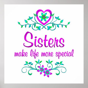 Speciaal zuster poster