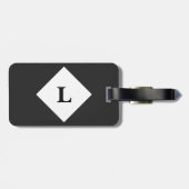 Speciaal zwart, vast kleurenBagagelabel Bagagelabel (Achterkant horizontaal)