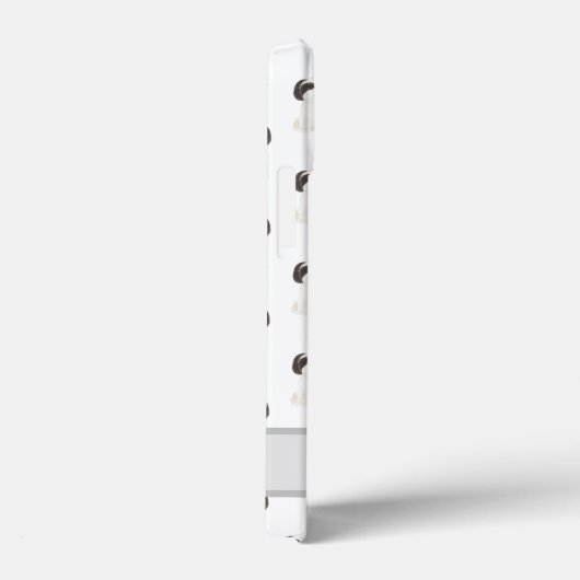 Speciaal zwart-wit sjiitisch Tzu Dog Case-Mate iPhone Case (Achterkant / Rechts)