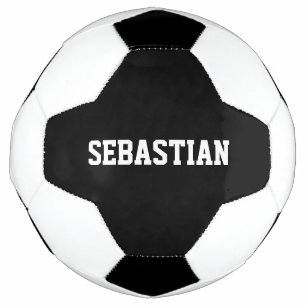 Speciaal zwart-wit team van de douanenaam voetbal