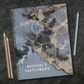 Speciaal zwarte tekenboekje notitieboek