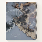 Speciaal zwarte tekenboekje notitieboek (Achterkant)