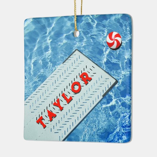 Speciaal Zwemend Duikend Vakverband Geldt Keramisc Keramisch Ornament (Links)