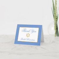Special 1 Bat Mitswa Blauw Goud Gevouwen