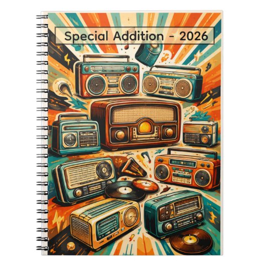 Special Addition of Notebook Notitieboek (Voorkant)