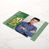 Special Afstuderen Folie Invitation Eagle Foto toe Folie Uitnodiging (Gedraaid)