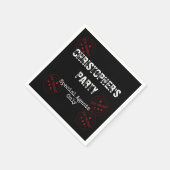 Special Agent - Spy Thema Top Secret Party Servet (Hoek)