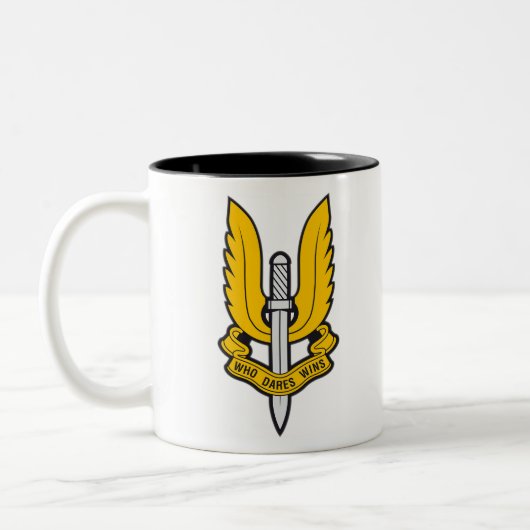 Special Air Service SAS Tweekleurige Koffiemok (Links)
