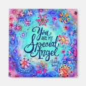 "Special Angel" Inspiron-magneet Magneet (Voorkant)