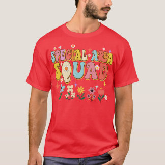 Special Area Squad Leraar Student Retro T-shirt