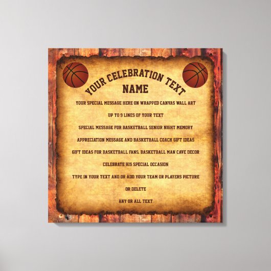 Special Bestel uw aangepaste sport canvas kunst aa (Voorkant)