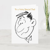 Special Birthday Dad Kaart (Voorkant)
