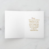 Special Birthday Dad Kaart (Binnen)