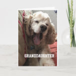 **SPECIAL BIRTHDAY** for "GRANDDAUGHTER" Card Kaart<br><div class="desc">GREAT CARD FOR THAT SPECIAL ***GRANDDAUGHTER***</div>