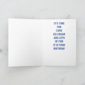 **SPECIAL BIRTHDAY** for "GRANDDAUGHTER" Card Kaart (Binnen)