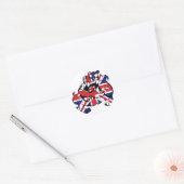 Special British Bulldog Ronde Sticker (Envelop)