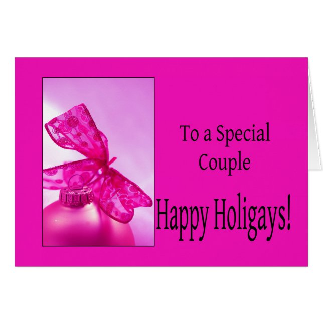 Special Couple - Happy Holigays (Lesbian X-mas) (Voorkant Horizontaal)