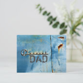 "Special" Dad - Rusty American Car - Specialized Briefkaart (Staand voorkant)
