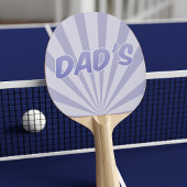 Special Dad's Blue Sunburst Ping Pong Paddle Tafeltennisbatje
