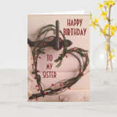 SPECIAL DAY LIKE YOU ON YOUR BIRTHDAY SISTER KAART (Gele Bloem)