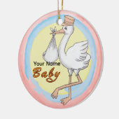 Special Delivery Baby Keramisch Ornament (Links)