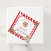 Special Delivery Italian Baby Shower  Bedankjes Labels (In situ)