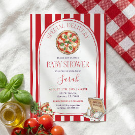 Special Delivery Italian Baby Shower  Kaart