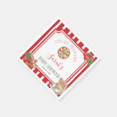 Special Delivery Italian Baby Shower  Servet (Hoek)