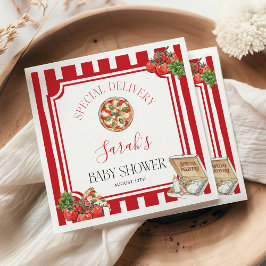 Special Delivery Italian Baby Shower  Servet