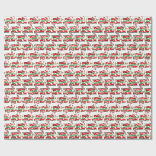 Special Delivery North Pole Cadeaupapier (Vlak)