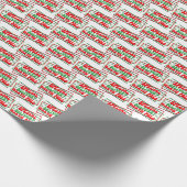 Special Delivery North Pole Cadeaupapier (Hoek)