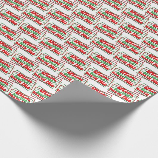 Special Delivery North Pole Cadeaupapier (Hoek)