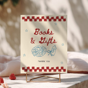Special Delivery Pizza Baby Shower Boeken & Cadeau Poster