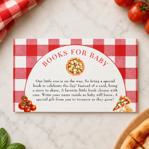 Special Delivery Pizza Italiaanse Boeken Voor Baby Notitiekaartje
