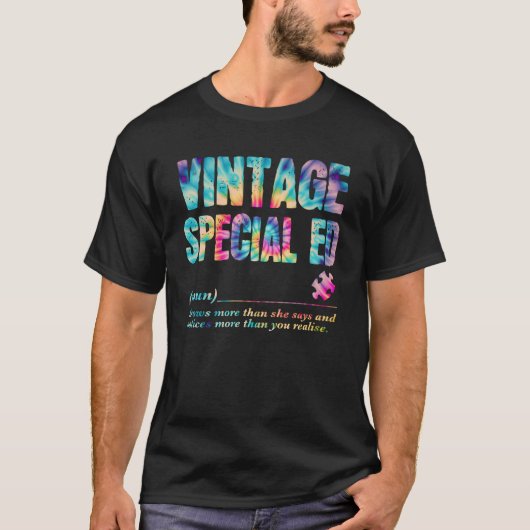 Special ED Appreciation Week Terug naar school T-shirt (Voorkant)