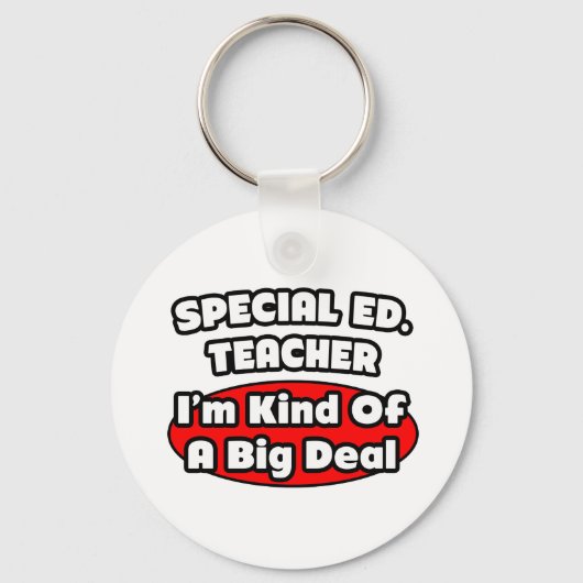 Special Ed. Leraar... Grote deal Sleutelhanger (Voorkant)