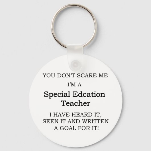Special Ed. leraar Sleutelhanger (Voorkant)
