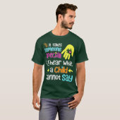 Special Ed Paraprofessional Teacher Education T-shirt (Voorkant volledig)