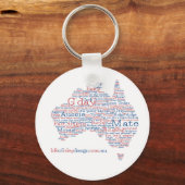 Special Edition Aussie Slang Keyring Sleutelhanger (Voorkant)