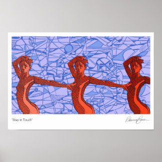 Special Edition Poster "Blijf in aanraking"