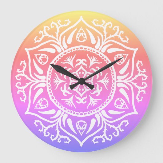 Special Edition Rosenn Mandala Grote Klok (Voorkant)