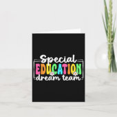 Special Education Dream Team terug naar schoolsnel Kaart (Voorkant)