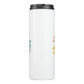 Special Education SPED Teacher Autism Sunflower Thermosbeker (Achterkant)