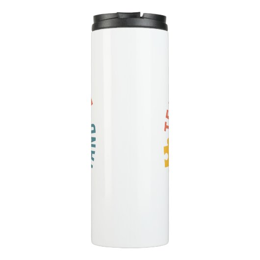 Special Education SPED Teacher Autism Sunflower Thermosbeker (Achterkant)