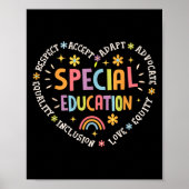 Special Education Squad Dream Team Sped Teacher Ap Poster (Voorkant)
