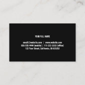 SPECIAL EFFECTS ELEANTE MODERN CLASSIC BLACK VISITEKAARTJE (Achterkant)